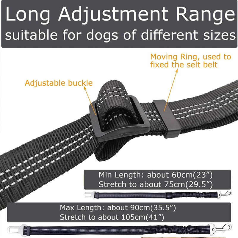 Pet Dog Seat Belt Adjustable H - Swing Seat Belt recensie en prijs