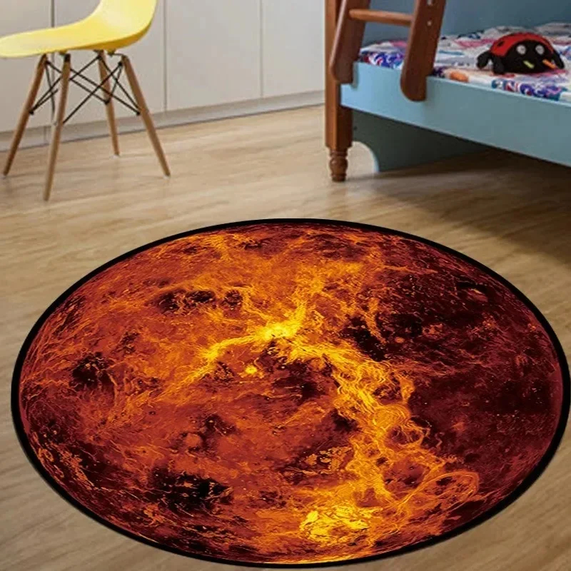 VIKAMA 3D Realistic Earth Roun - Kids Outdoor Mat Waterproof recensie en prijs