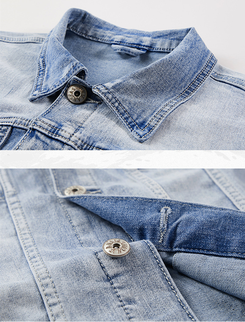 Spring Autumn Denim Suit Men's - Mini Trampoline Spring recensie en prijs