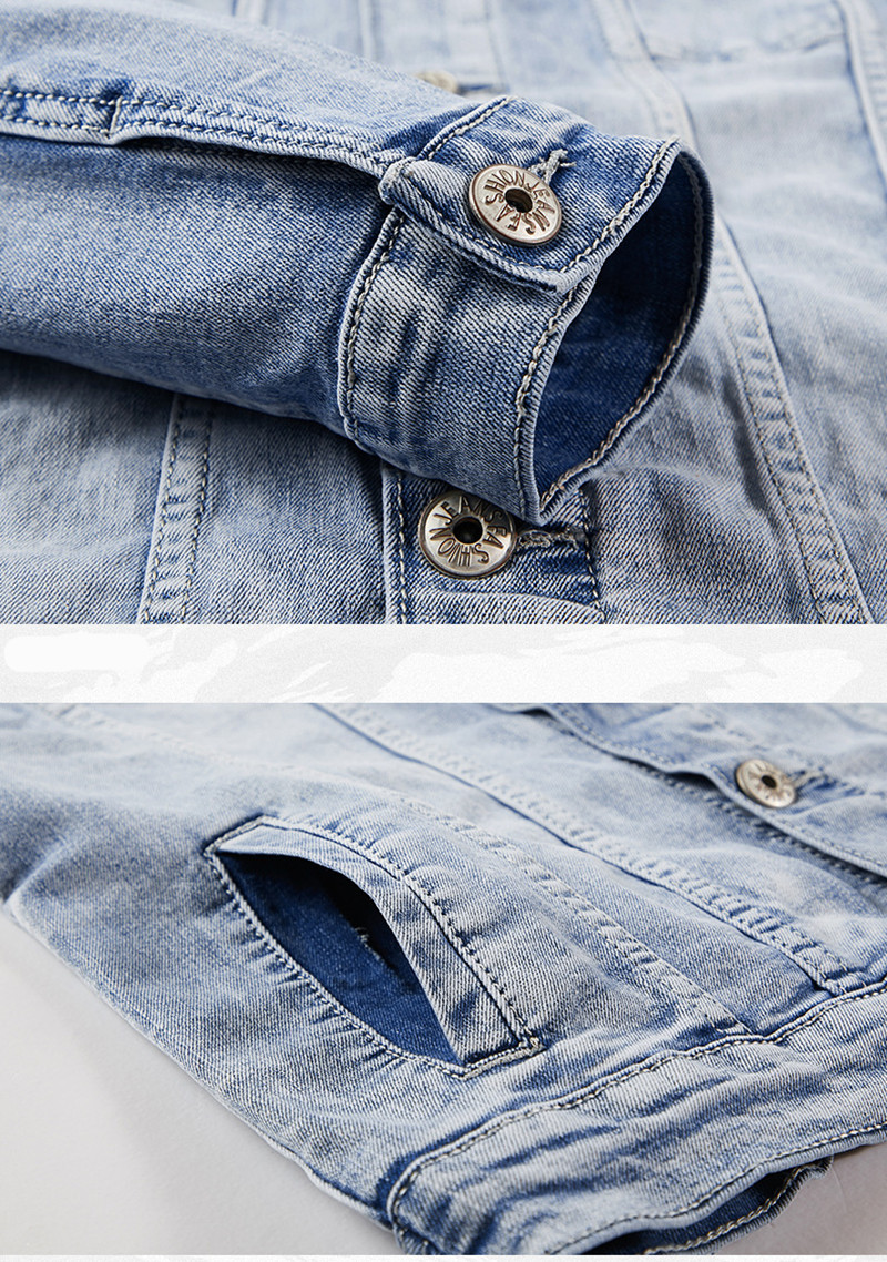 Spring Autumn Denim Suit Men's - Mini Trampoline Spring recensie en prijs