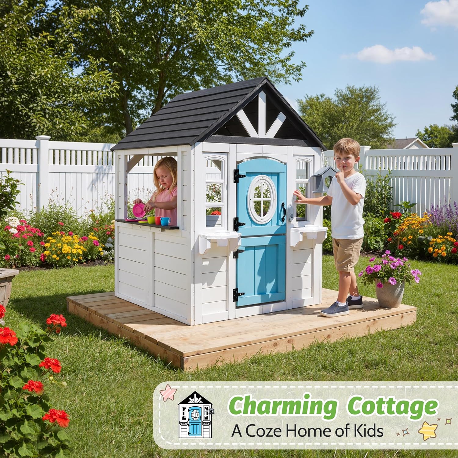 Cedar Wooden Kids Outdoor Play - Kids Outdoor Sink recensie en prijs