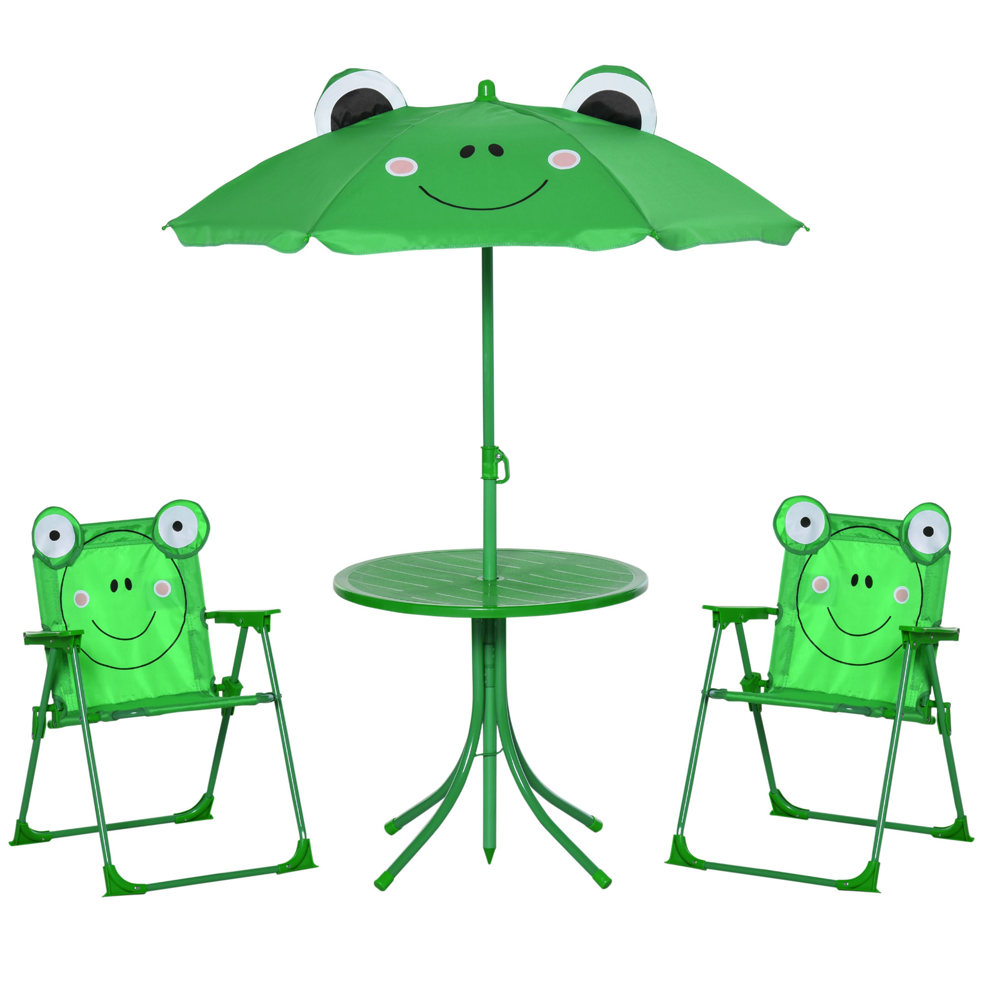 Fun Portable Kids Folding Tabl - Kids Outdoor Table And Chairs With Umbrella recensie en prijs