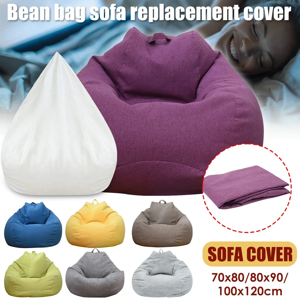 Large Bean Bag Chair Sofa Cove - Kids Outdoor Bean Bag Chair recensie en prijs