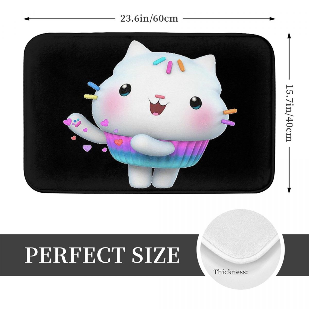Gabbys Dollhouse Cartoon Gabby - Kids Outdoor Mat Waterproof recensie en prijs