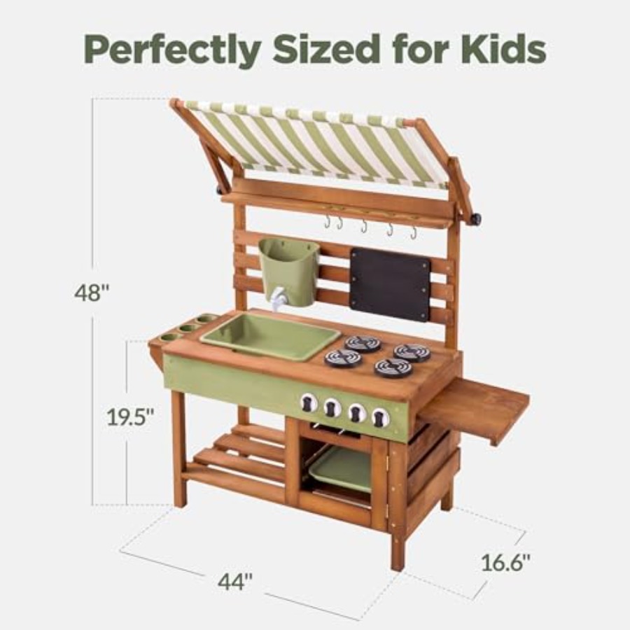Outdoor mud kitchen for kids:  - Kids Outdoor Sink recensie en prijs