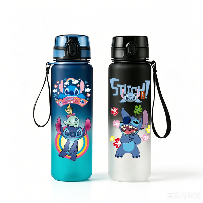 Stitch Anime Water Bottle 650m - Kids Outdoor Kitchen recensie en prijs