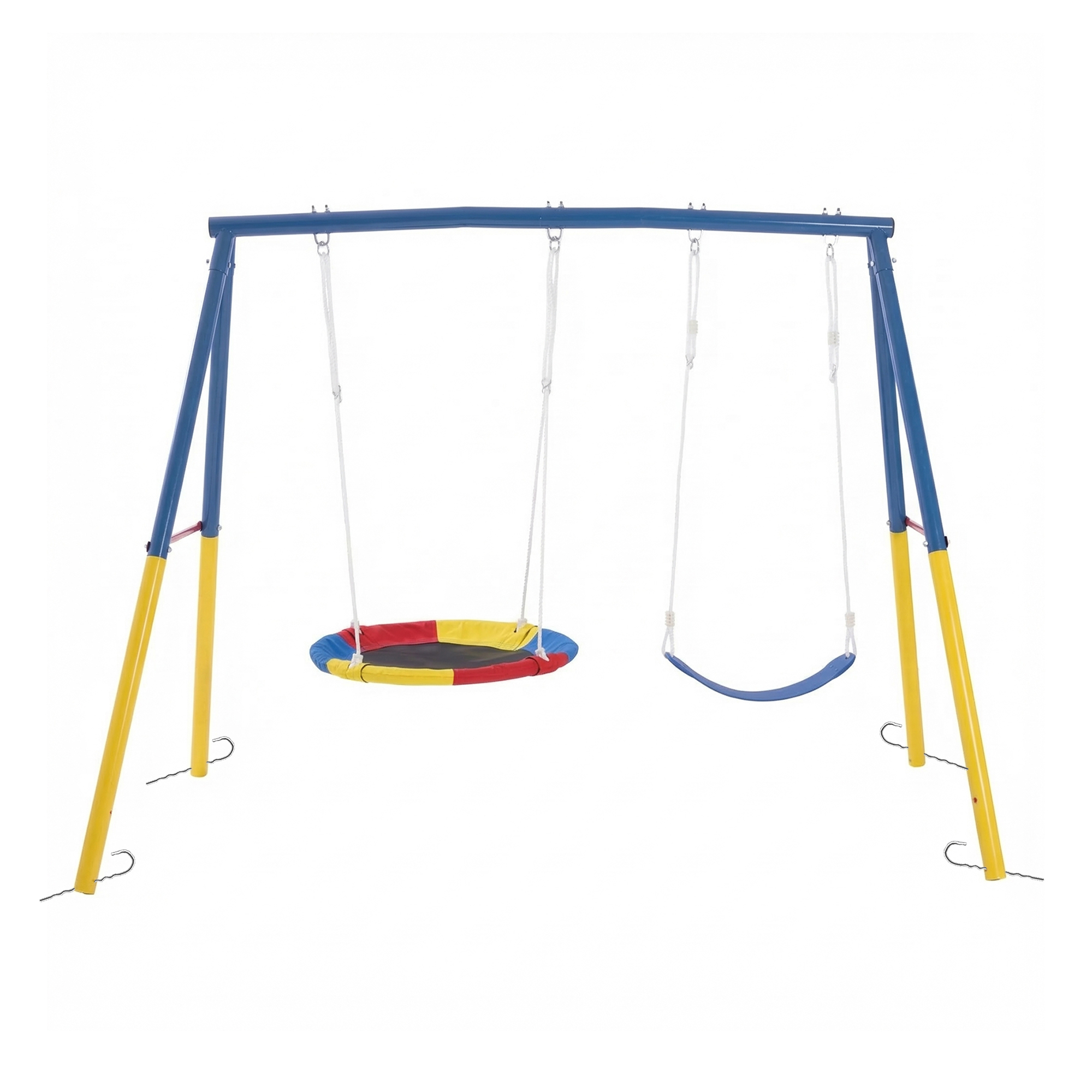 Outdoor Swing Set with Backyar - Kids Outdoor Activity Toys recensie en prijs