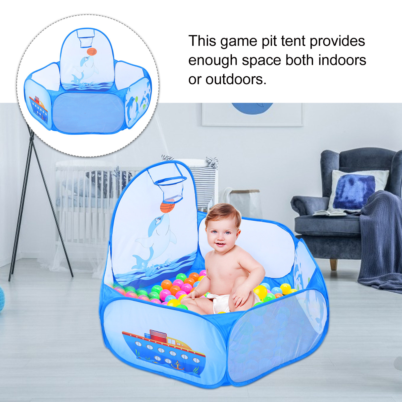 1Pcs Ocean Ball Pool Dolphin P - Kids Outdoor Play Tent recensie en prijs