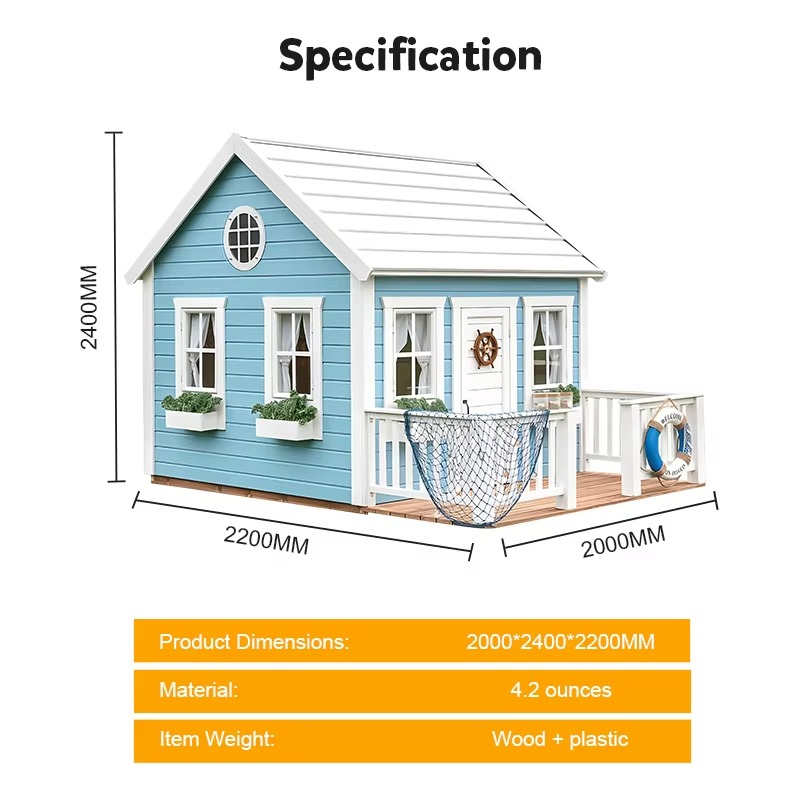 Outdoor Garden Cubby House Chi - Kids Outdoor Wooden Playhouse recensie en prijs