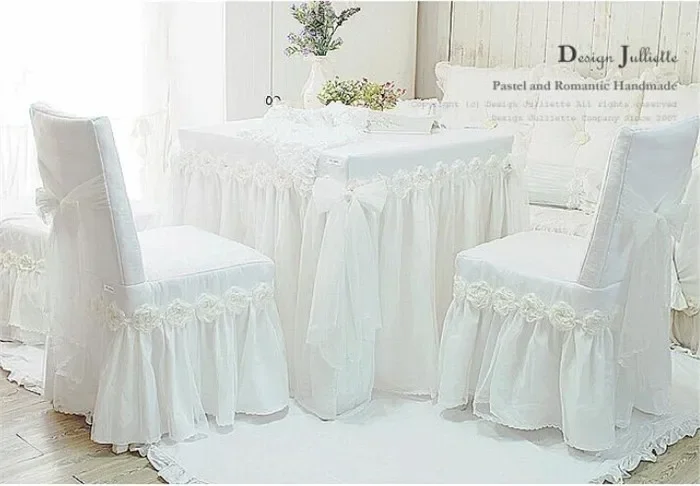 1piece White Princess Lace Tab - Kids Outdoor Dining Table recensie en prijs