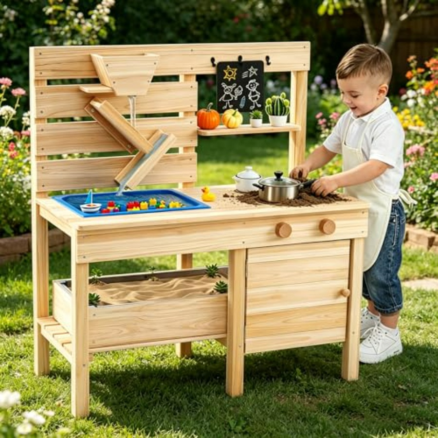 Outdoor mud kitchen for kids a - Kids Outdoor Sink recensie en prijs