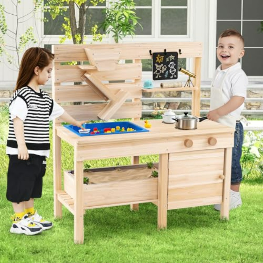 Outdoor mud kitchen for kids a - Kids Outdoor Sink recensie en prijs